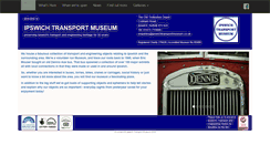Desktop Screenshot of ipswichtransportmuseum.co.uk